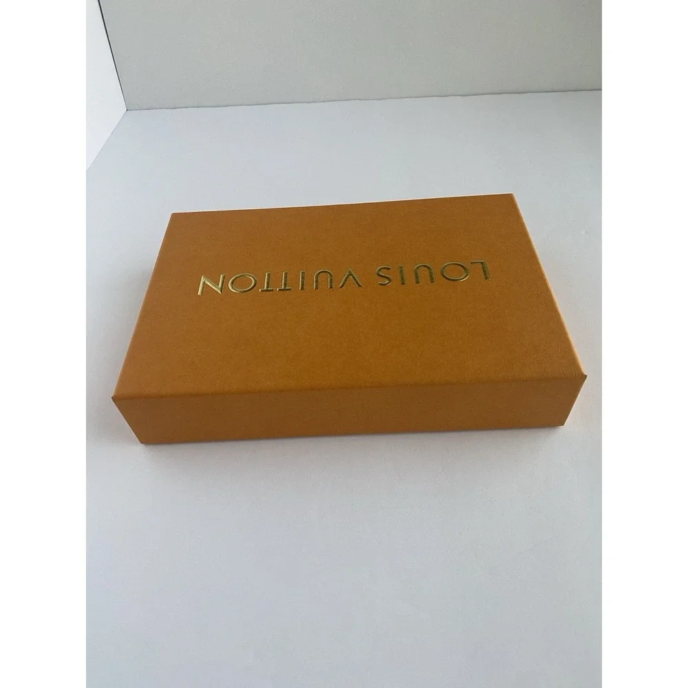 Louis Vuitton Wallet Size Empty Drawer Style Box With Dust Bag 8x5.25x1.5